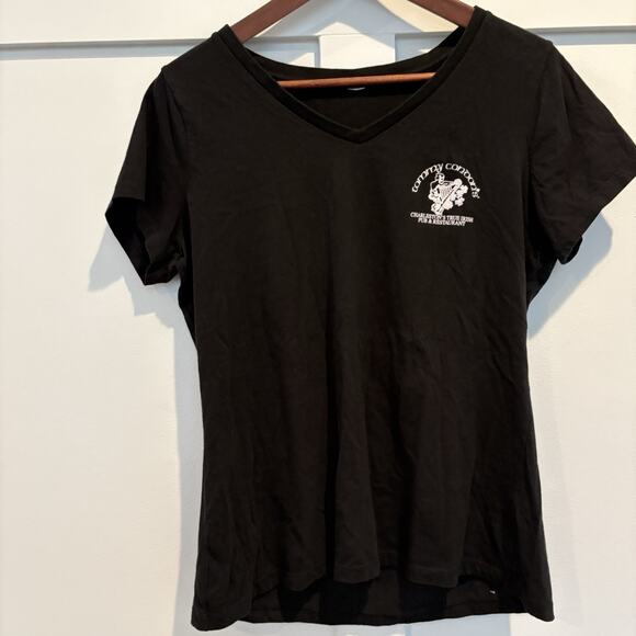 Tommy Condon’s Shirt Women M Black Skinny Tee Charleston Irish Pub St Patrick’s - Picture 5 of 10